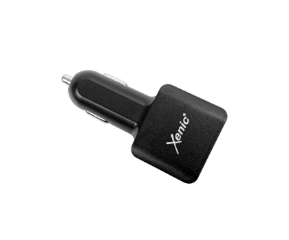 Ładowarka i akumulator ŁADOWARKA SAMOCHODOWA XENIC FC 2xUSB 1xUSB-C 6A czarna